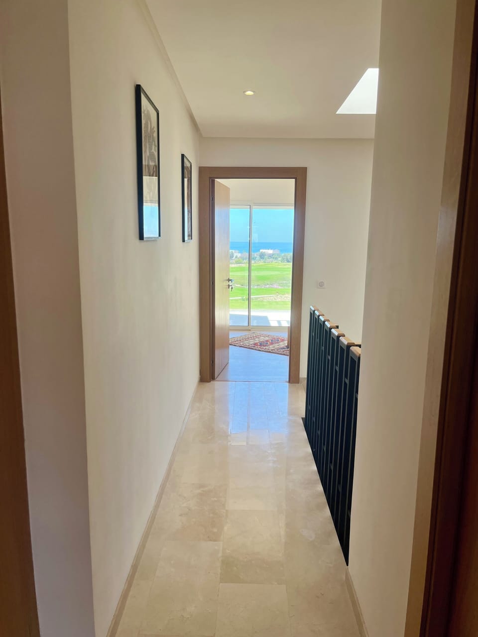 The corridor leading from bedroom 1 to 2. In each bedroom you have big wardrobes