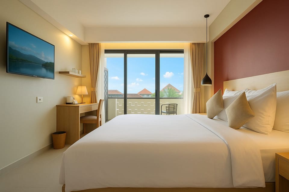Premium bedding, minibar, in-room safe, desk