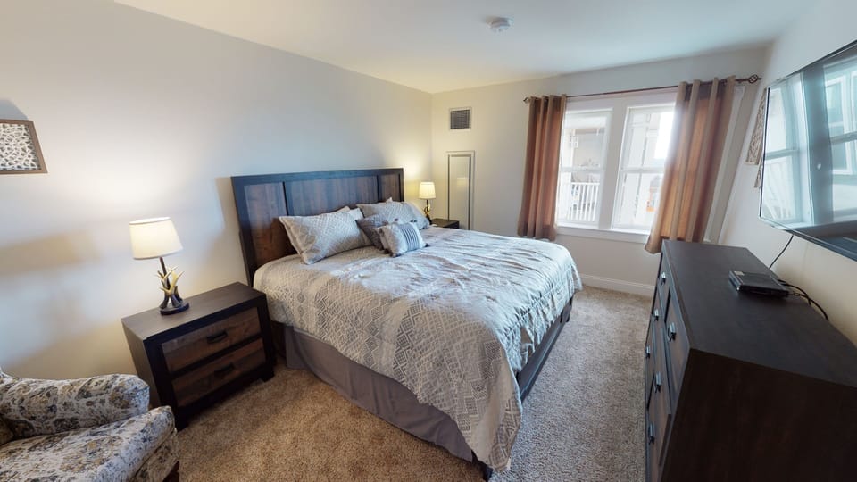 Indoors, Lamp, Bed, Furniture, Home Decor