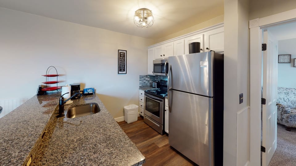 Floor, Indoors, Flooring, Refrigerator, Sink