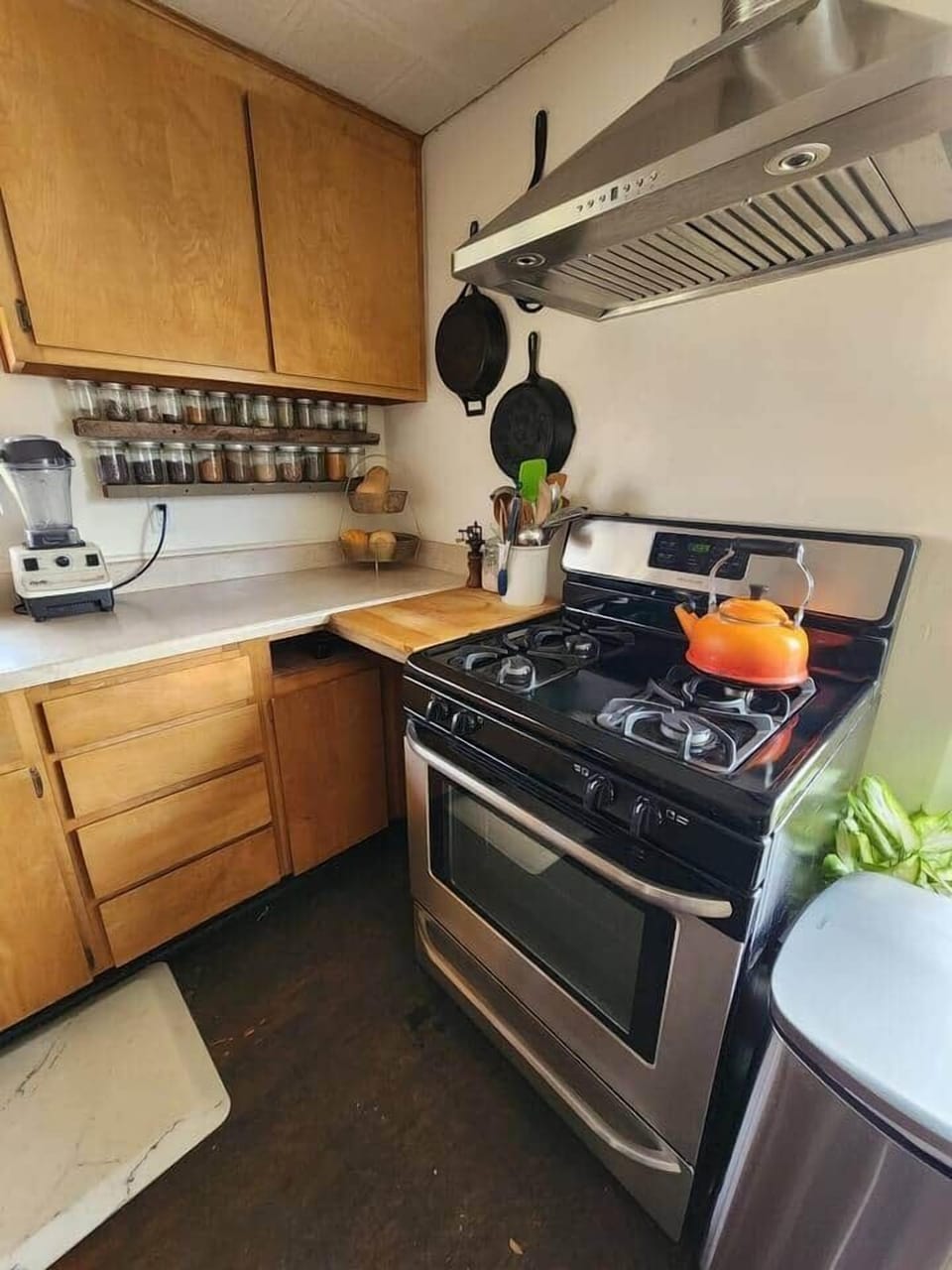 stocked kitchen