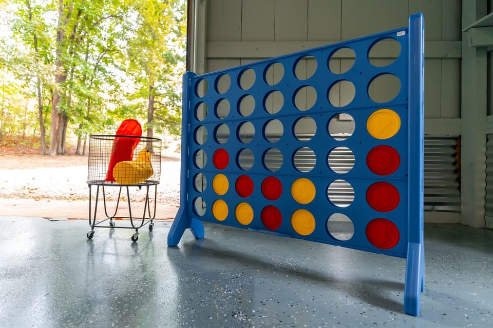 Challenge family and friends to a classic game of Connect Four