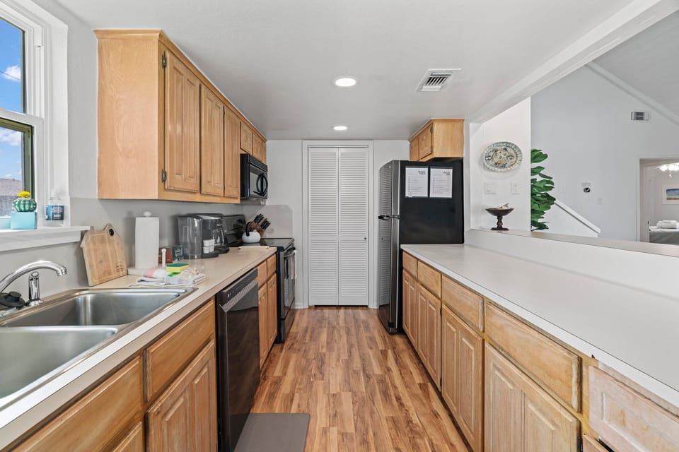Fully equipped kitchen!