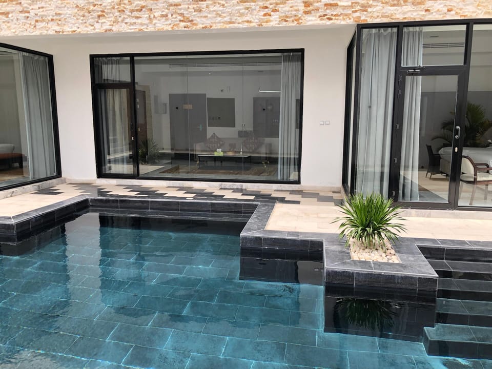 Rooftop pool