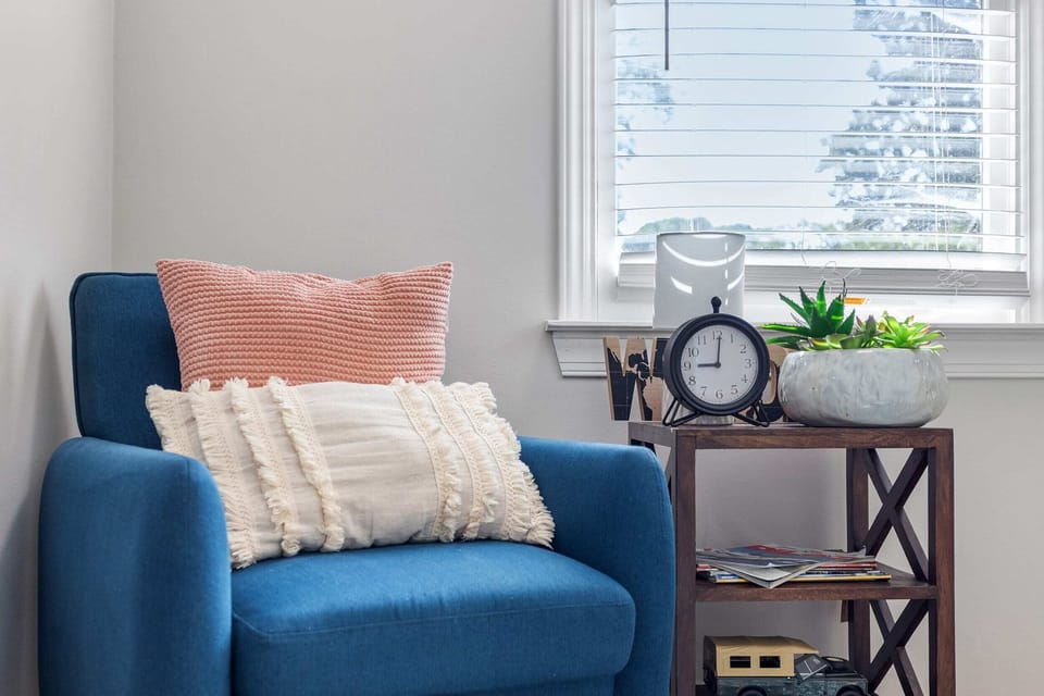 upstairs landing area