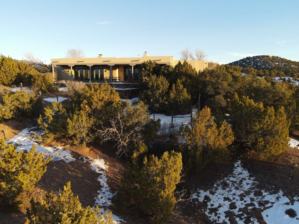 Aerial view of Home