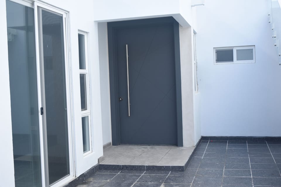 Oversized entry door