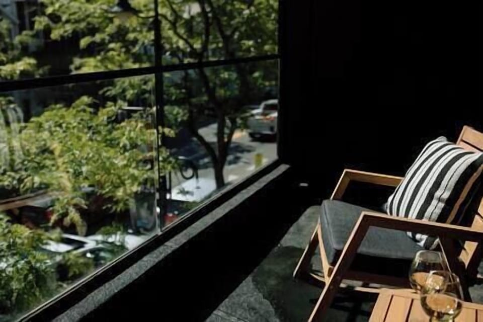 Private Balcony with Round Lake Views (1)