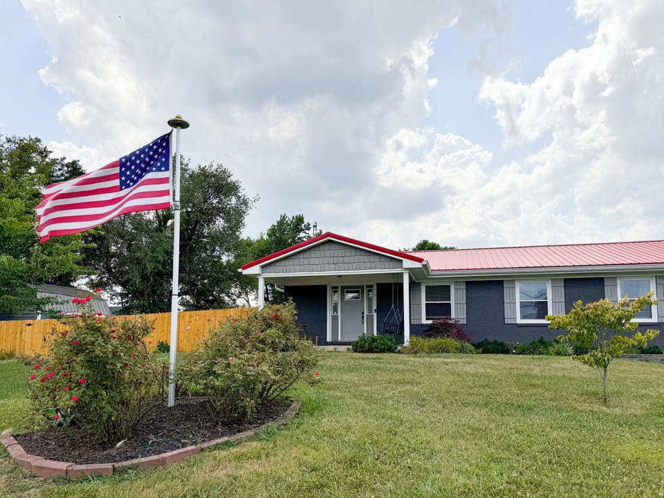 Front of the house