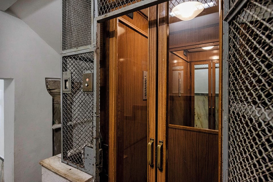 Interior entrance