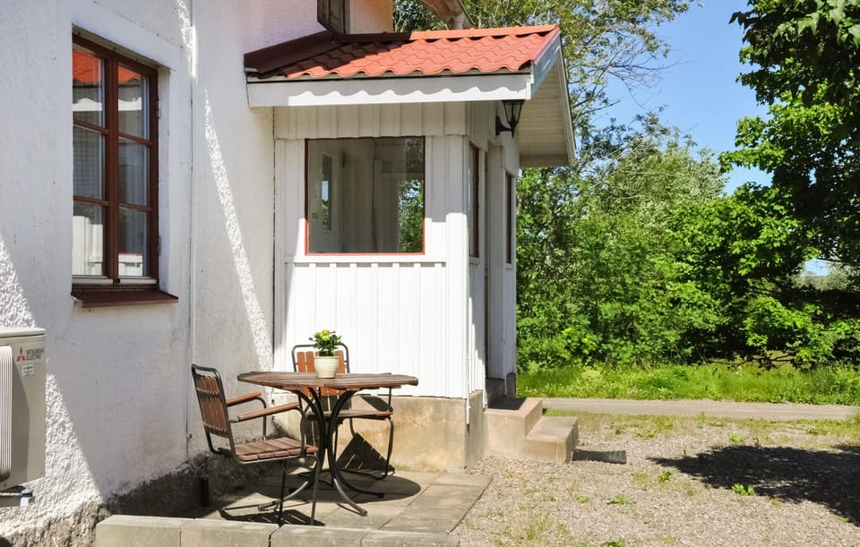 outside