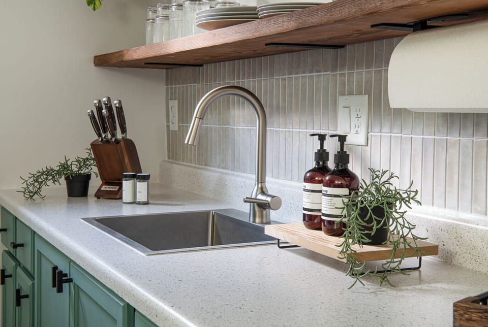 Everything you need — a fully stocked kitchen for effortless living.
