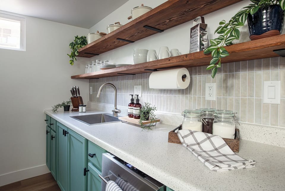 Everything you need — a fully stocked kitchen for effortless living.