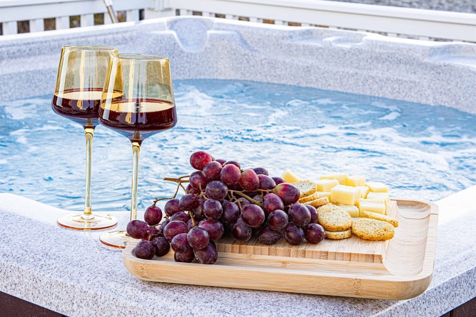 Enjoy the hot tub