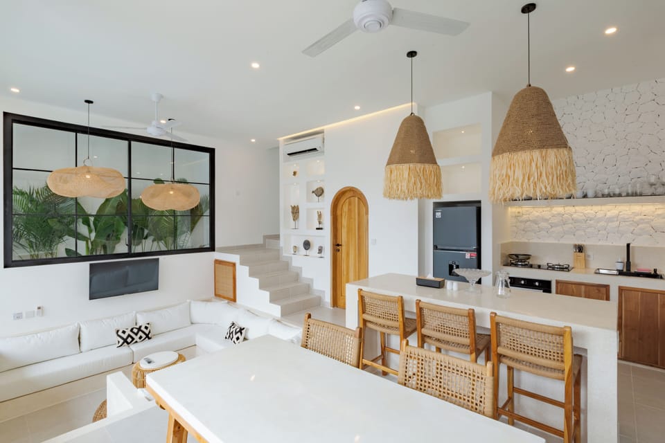 Luxury Villa | Living area | 60-inch Smart TV with digital channels, Netflix, streaming services