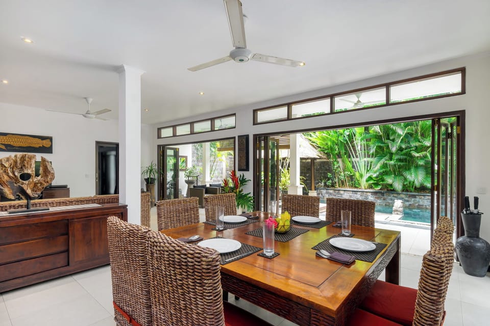 Deluxe Villa, 2 Bedrooms, Private Pool, Garden View | Living area | Flat-screen TV