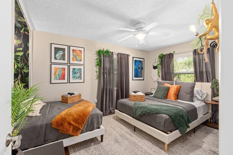 Parrot Room futures 1 full and 1 queen bed
