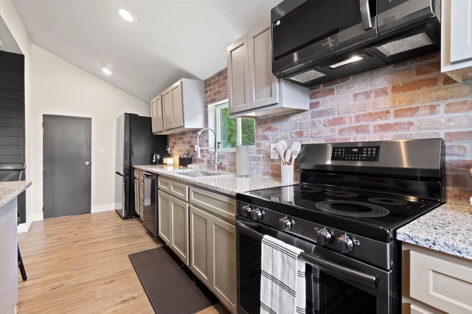 Main house kitchen area on the first floor