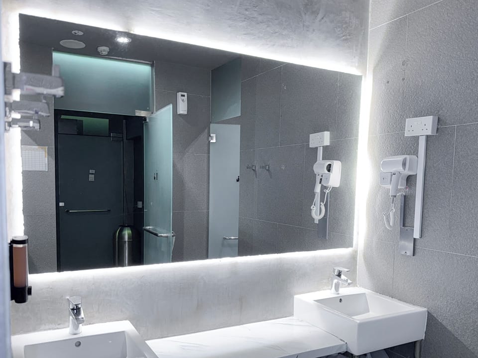Shared bathroom