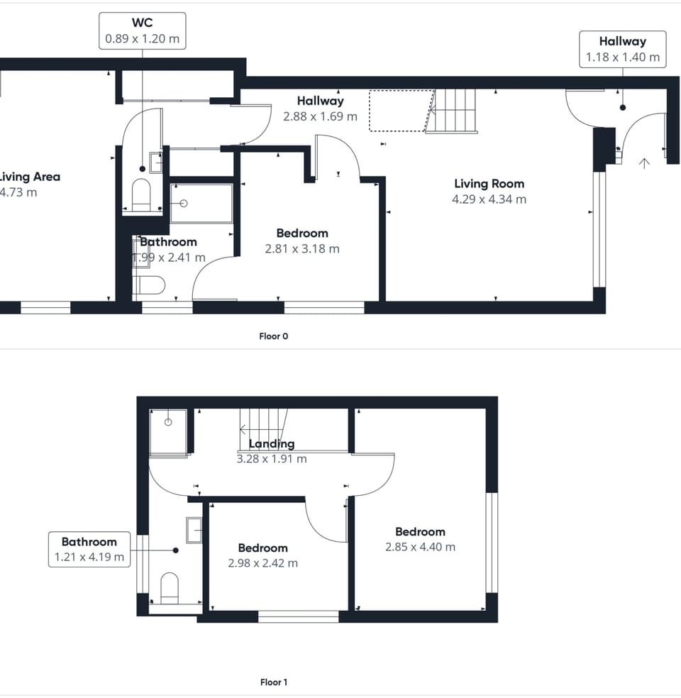 House | 3 bedrooms, high-speed internet