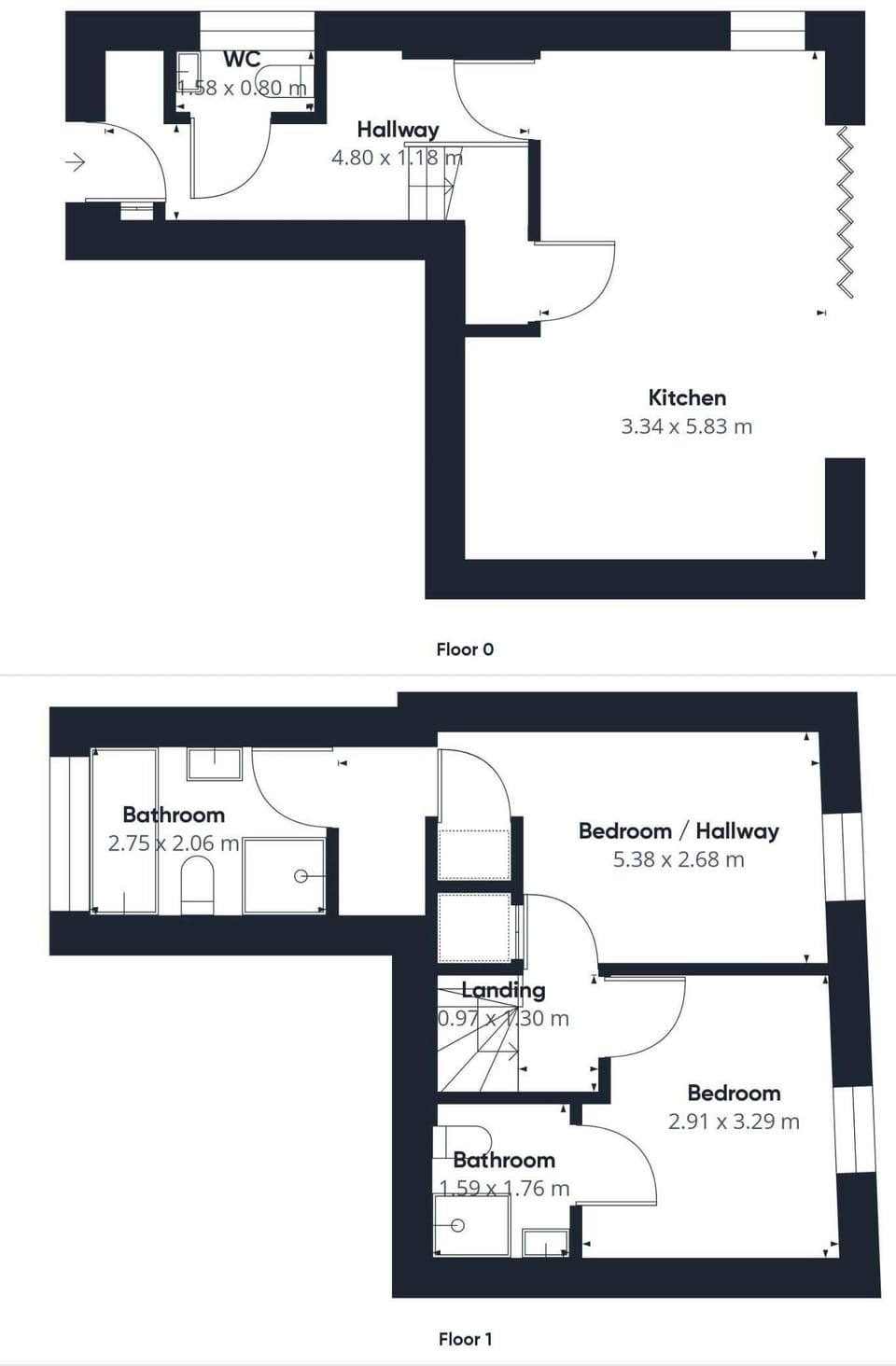 House | 2 bedrooms