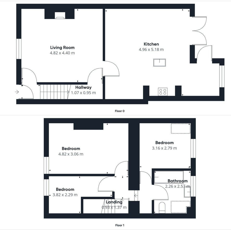 House | 3 bedrooms, iron/ironing board