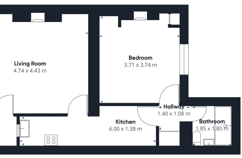 House | 1 bedroom, Internet