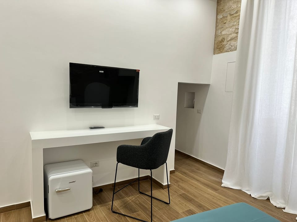 Comfort Double Room | Living area | 43-inch Smart TV with digital channels