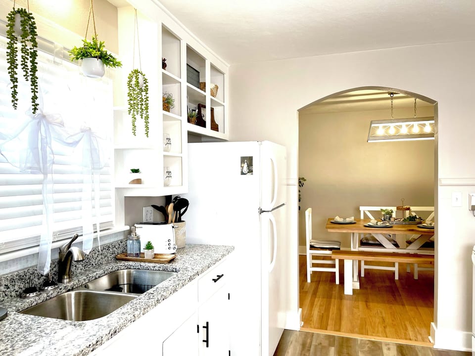 Fridge and freezer 