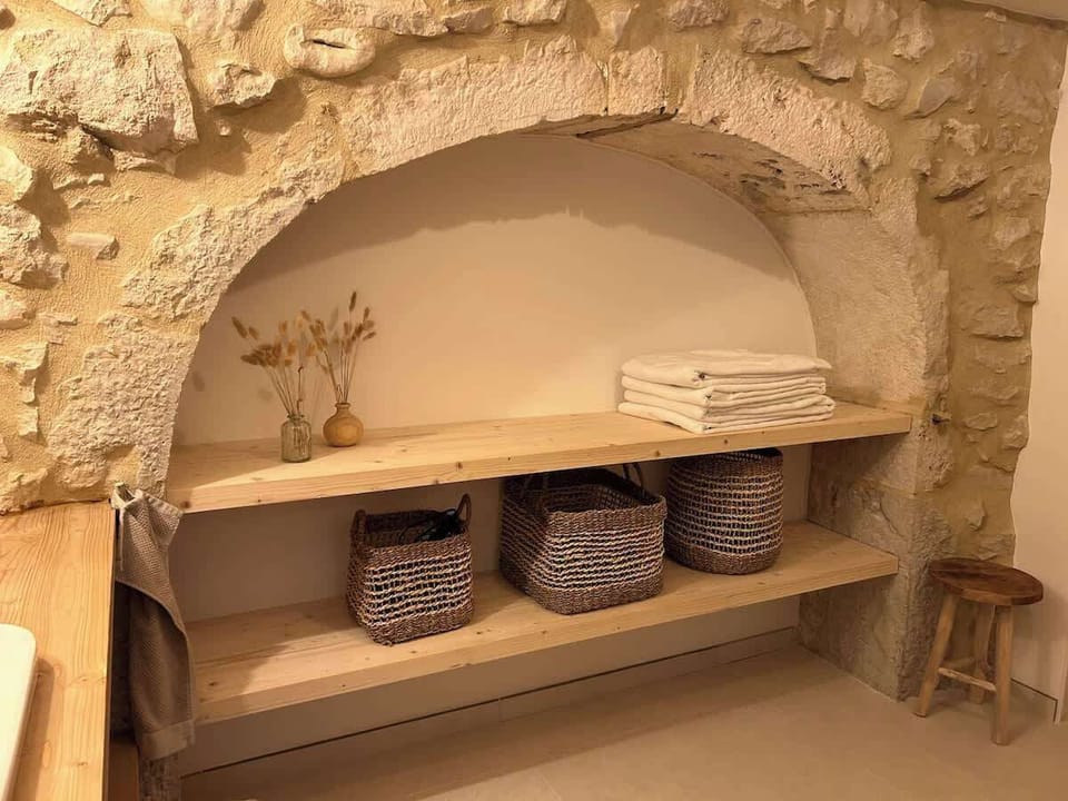 Etagère Salle de bain - Gite 4 personnes -  Le Doux - Station des Rousses