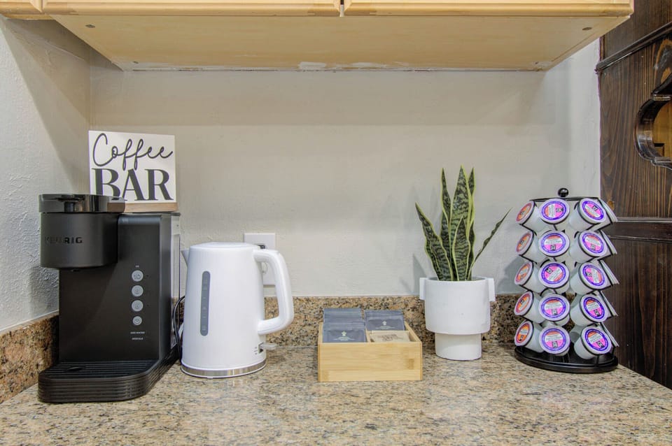 Coffee facilities at the kitchen