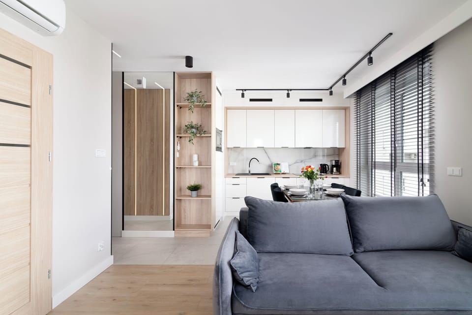 Luxury Apartment, 2 Bedrooms, Balcony, City View | Living room | 50-inch flat-screen TV with satellite channels