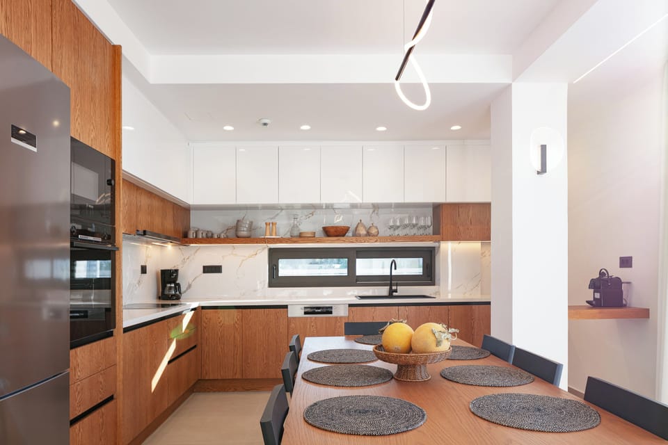 The fully equipped kitchen for culinary wonders.