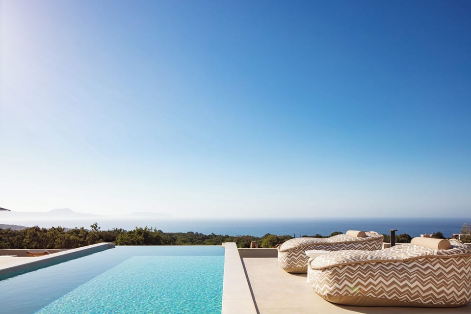 Manto Villa with a sensory driven design private pool.
