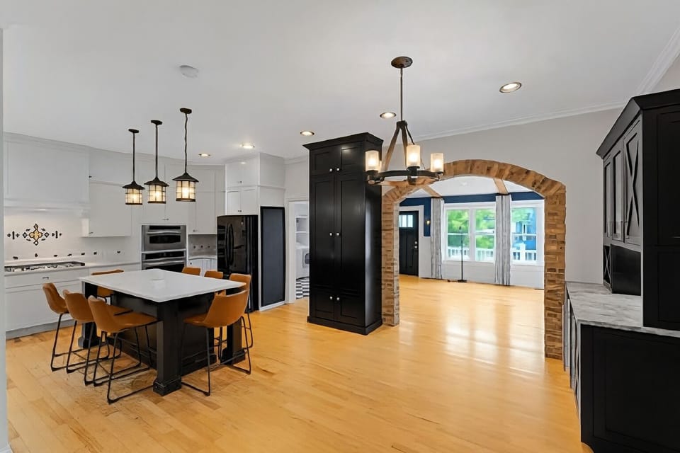 Enormous kitchen
