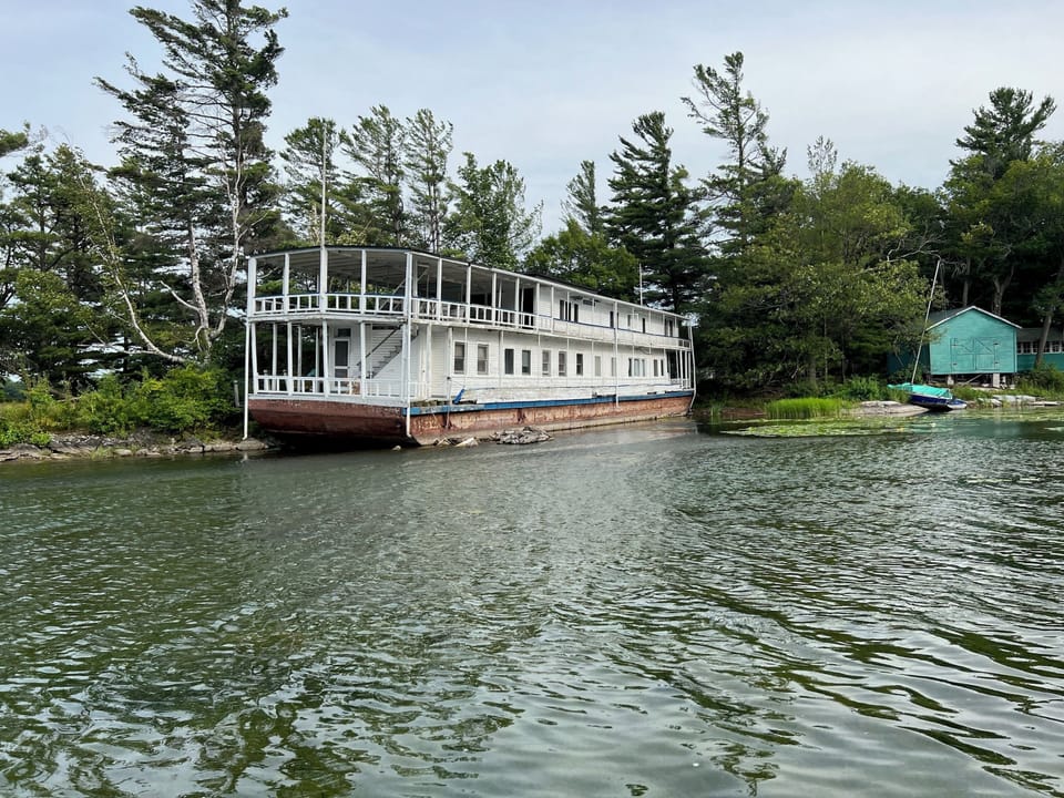 This is the sister houseboat to Boldt’s LaDutchess. No other tour goes here