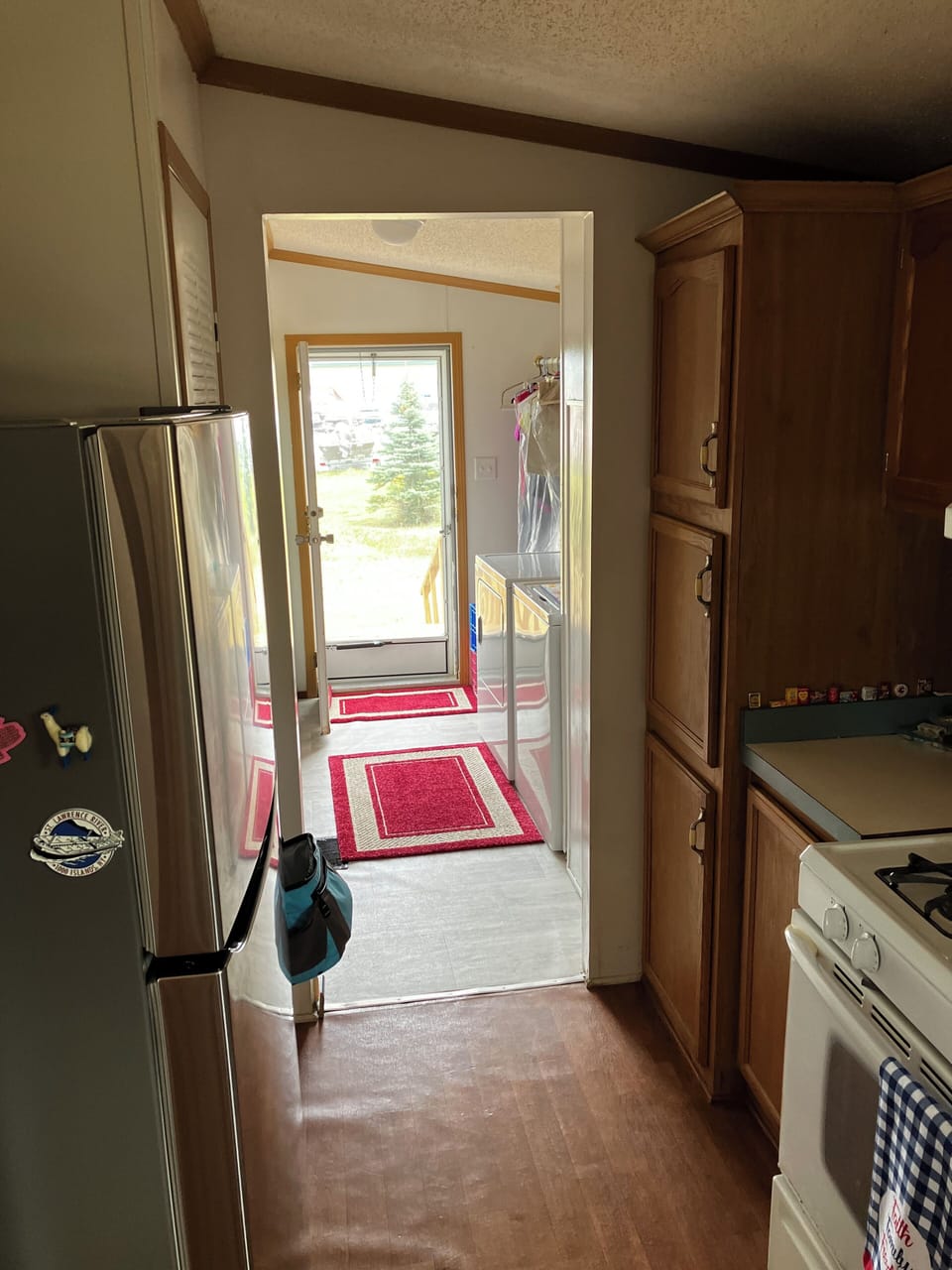 Back Door, and Laundry room