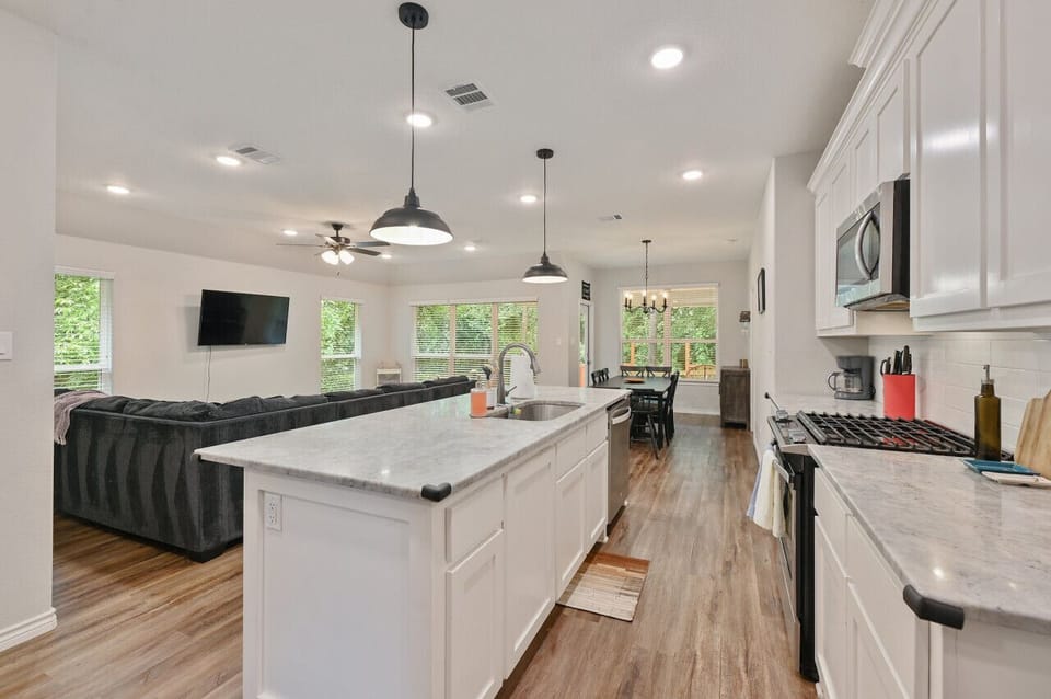 Enjoy everyone`s company with this open concept home.