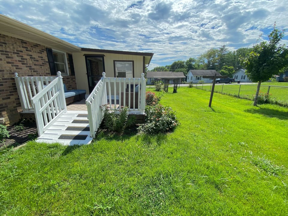 Backyard with Deck