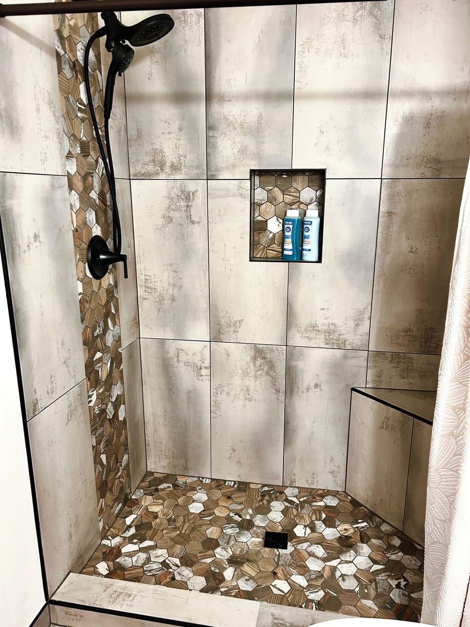 Shower downstairs