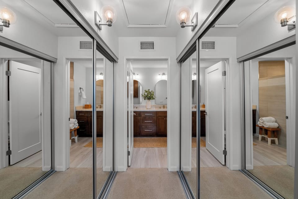 Two Closets with Storage