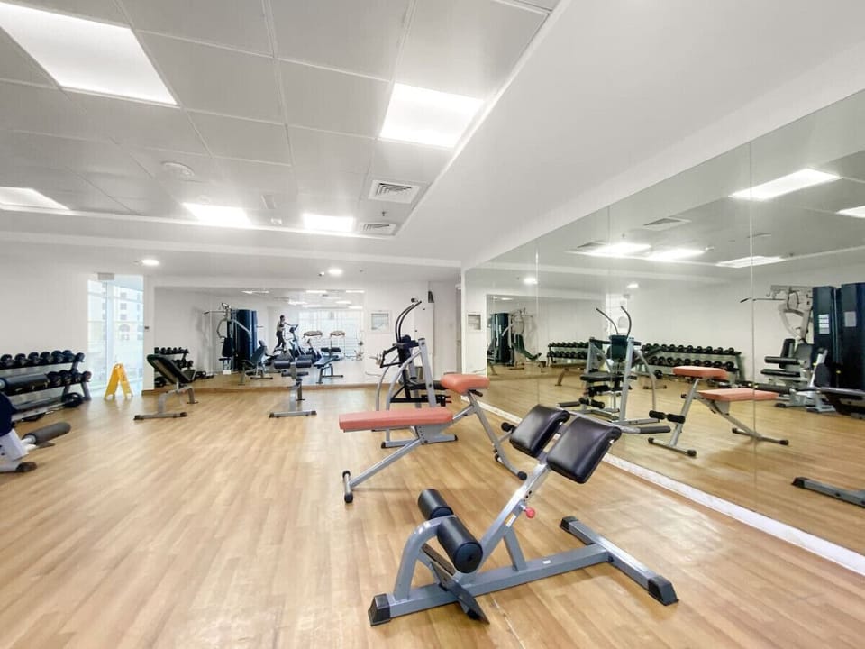 Fitness Center: Stay active in our bright, modern gym with top-notch equipment and ample space!