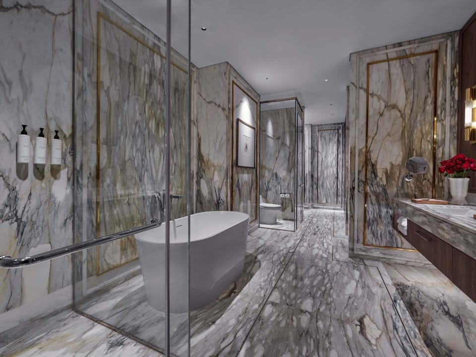 Presidential Suite, 1 King Bed | Premium bedding, minibar, in-room safe, desk