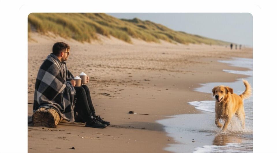 Try kite flying, sunset viewing along the beach — a favorite winter pastime.