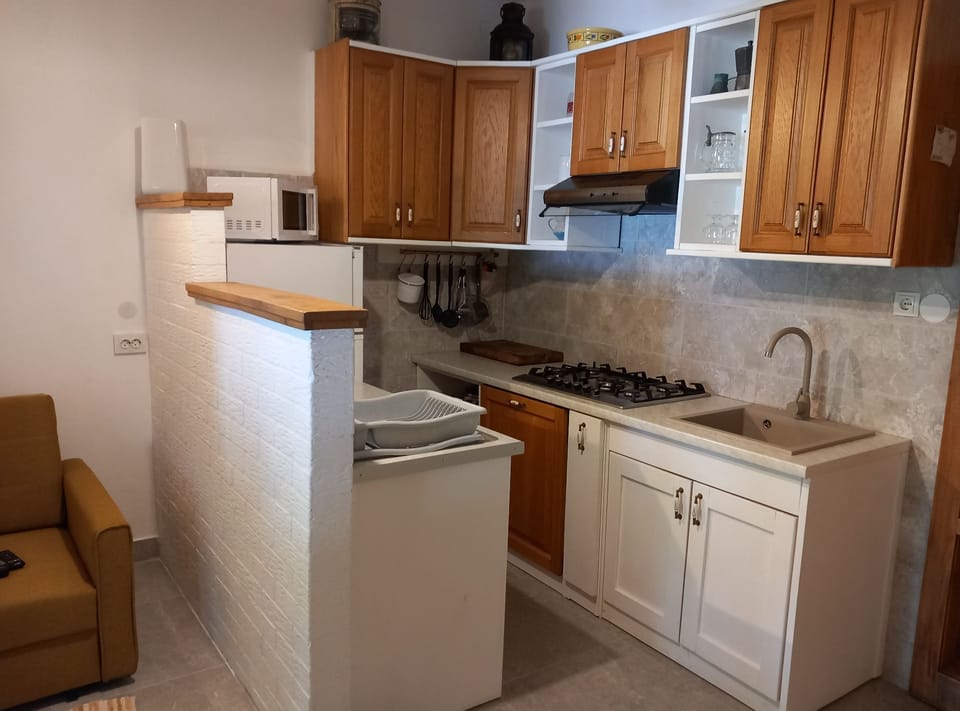 Apartment (Guest House Green Corner Supetarska D) | Private kitchen | Fridge