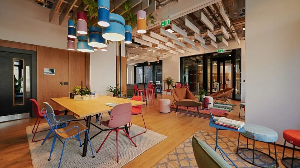 Lobby sitting area