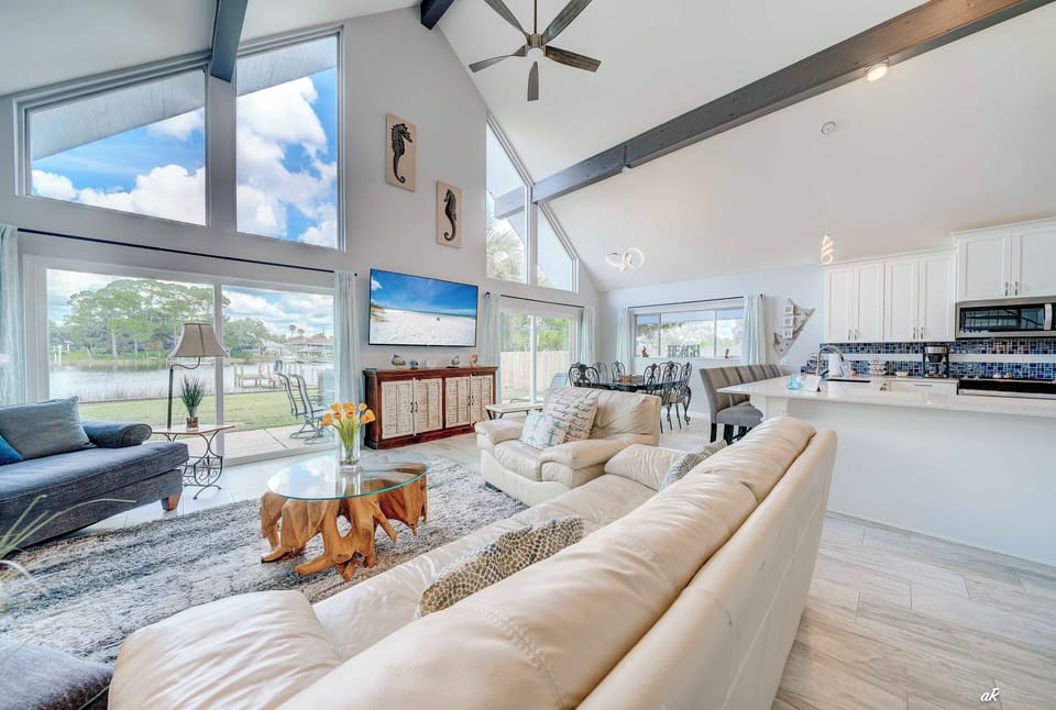 Lagoon View from all common areas