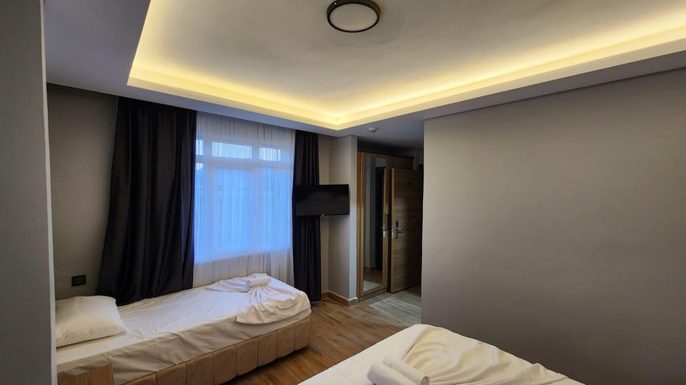 Family Twin Room, Balcony, Pool View | Desk, WiFi (free)
