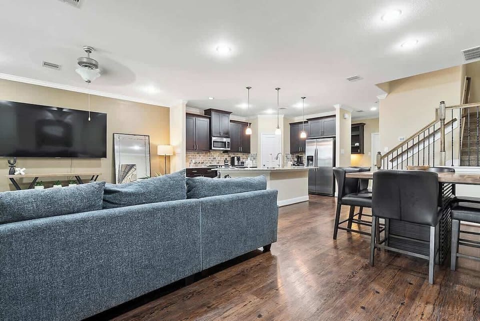Experience the warm embrace of home as you enter the front door. The expansive open space layout blends the kitchen and living room , offering a perfect setting for quality time with your loved ones. Embrace the comfort of this cozy space.. 
