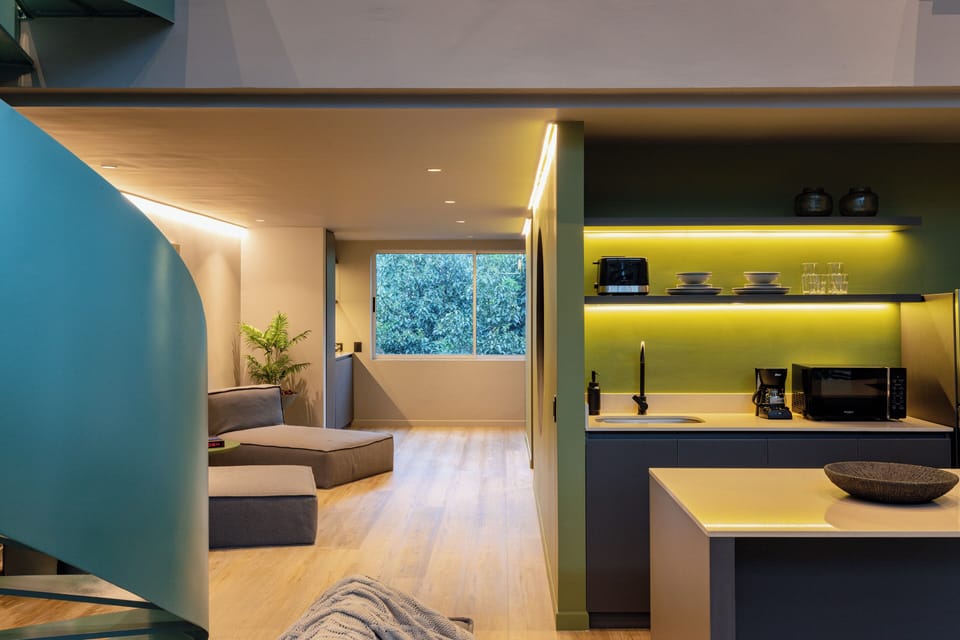 Design Apartment | Living area | Smart TV